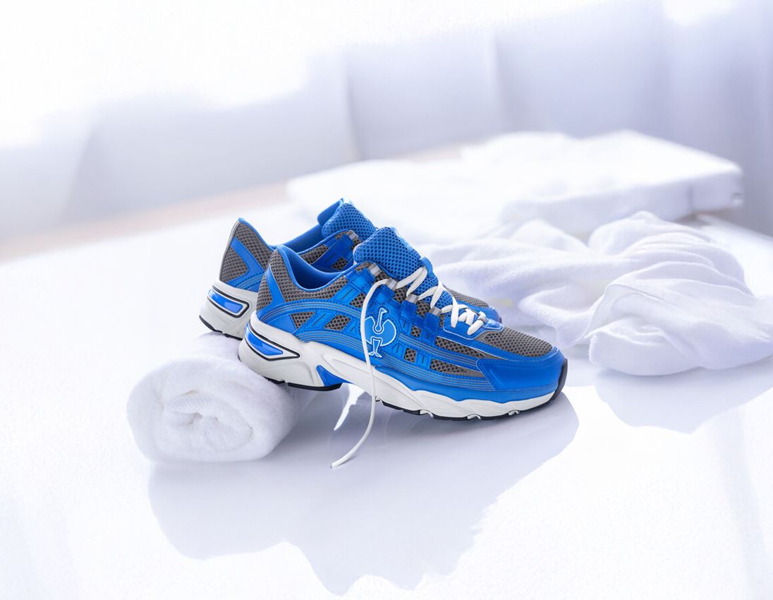 Beroepsschoenen: O1 Werkschoenen e.s. Lewistown low + gentiaanblauw 1