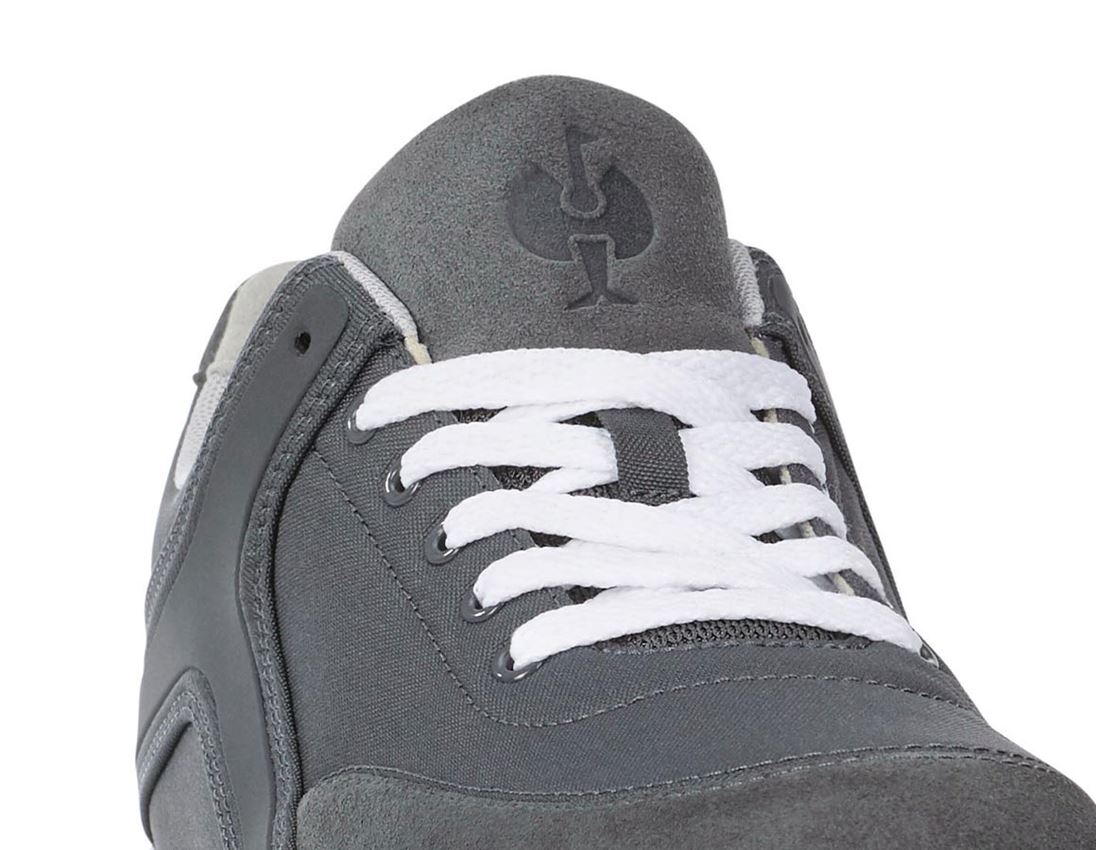 S1P: e.s. S1P Halfhoge veiligheidsschoenen Sutur + antraciet 2