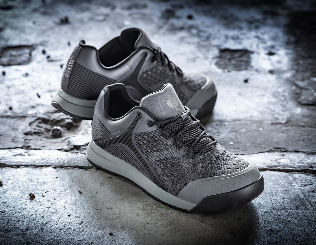 S1: S1 Sicherheitshalbschuhe e.s. Arges + zement/aluminium