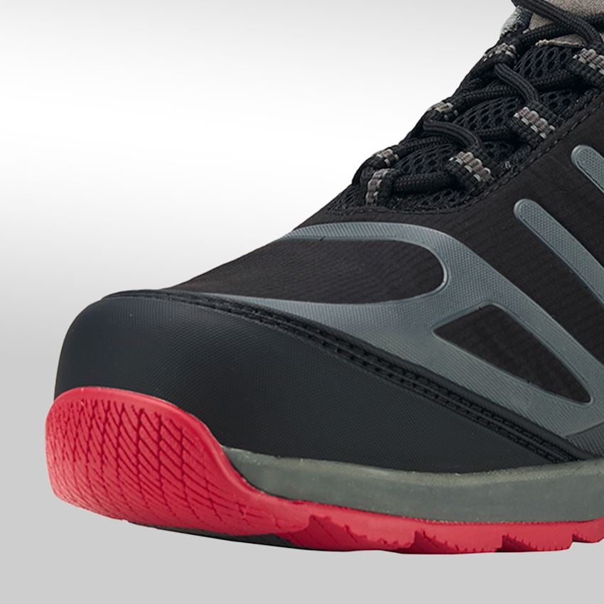 S1: S1 Sicherheitshalbschuhe Tripoli + schwarz/grau 2