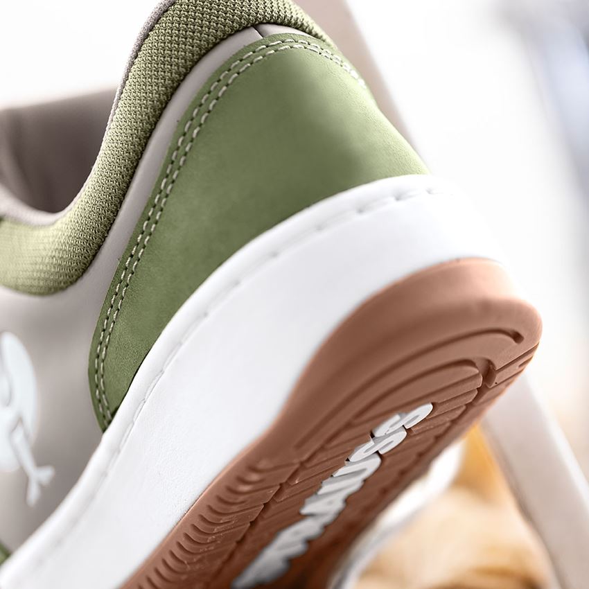 Cuisinier | Restauration | Service: S1 Chaussures basses de sécurité e.s.Eindhoven low + vert montagne/gris dauphin 2