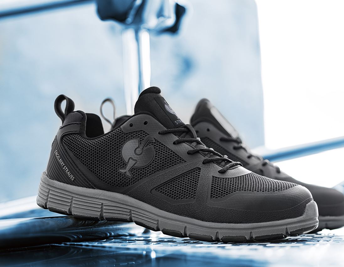 S1: S1 Halfhoge veiligheidsscho. e.s. Romulus II low + zwart