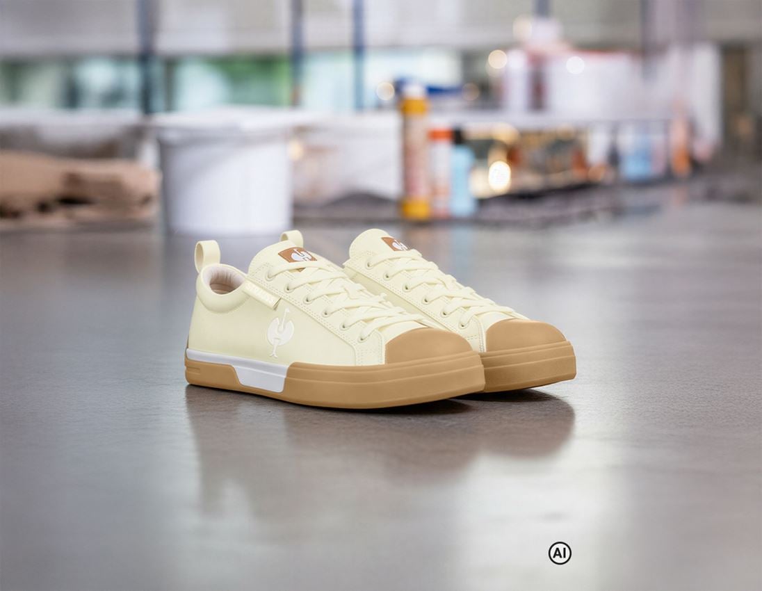 Généré / modifié par IA  - S1: S1 Chaussures basses de sécurité e.s. Yatala low + beige clair