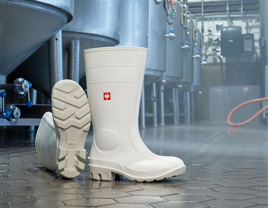 S4: S4 Bottes de sécurité + blanc