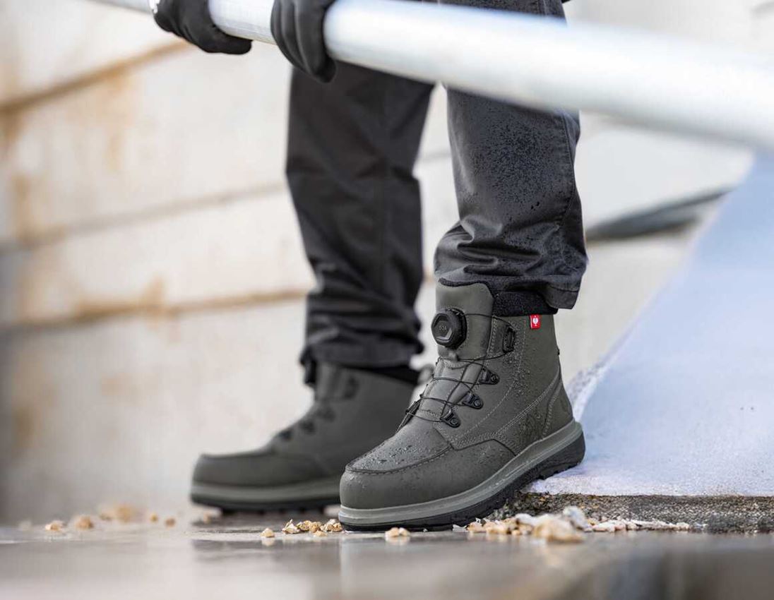 S7: S7S Chaussures hautes sécurité e.s. Woodside mid + gris carbone 2