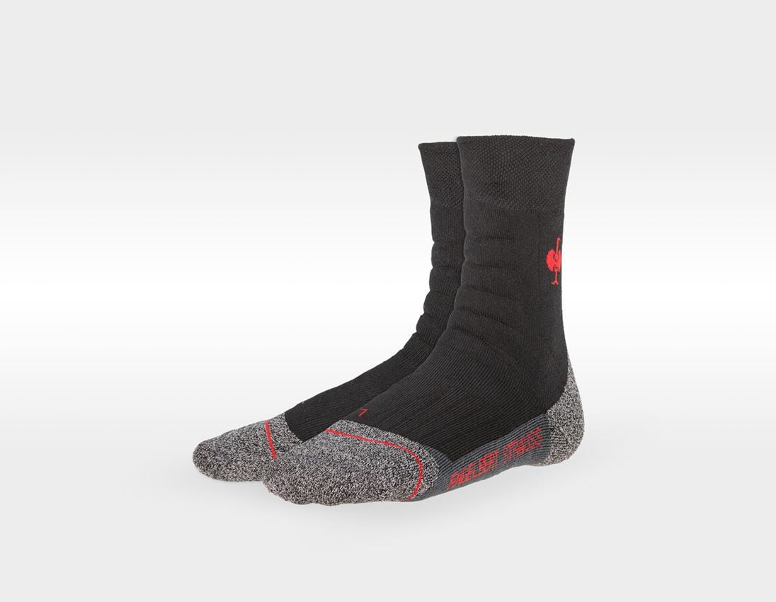 Chaussettes | Bas: e.s. Chaussettes Allround function x-warm/high + noir