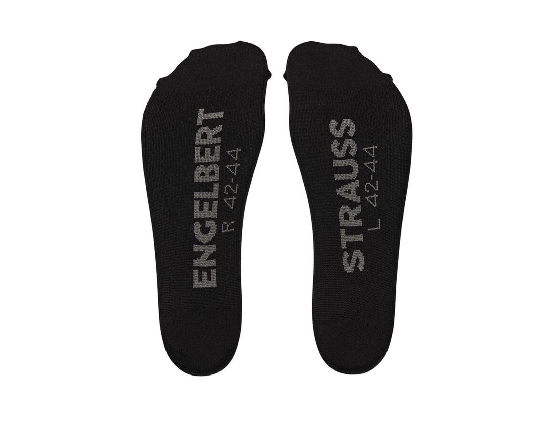 Sokken | Kousen: Functionele sokken e.s.trail light/high, per 3 + bazaltgrijs+zwart/bazaltgrijs+zwart 3