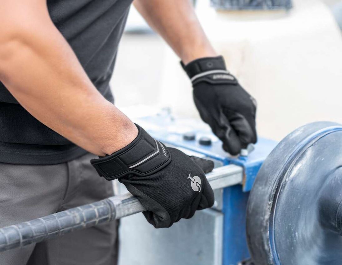 Arbeidsveiligheid: Hybride handschoenen e.s.motion 24/7 + zwart 1