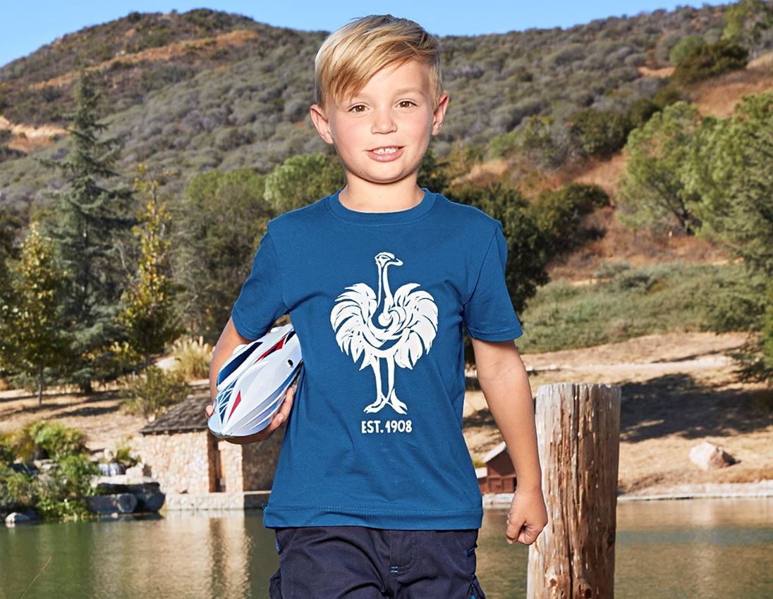 Hauts: e.s. T-Shirt 1908, enfants + atoll/blanc 1