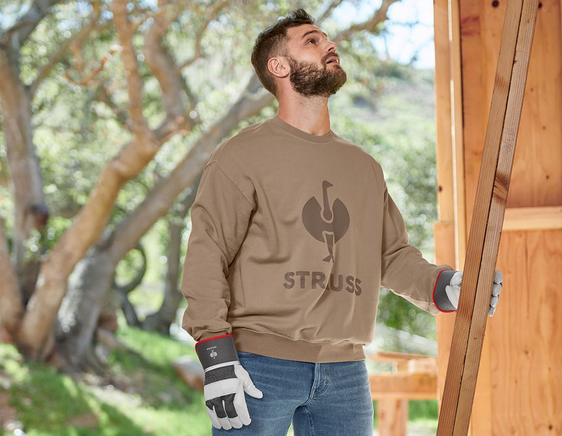 Thèmes: Sweatshirt Oversize e.s.motion ten + beige liège vintage 1