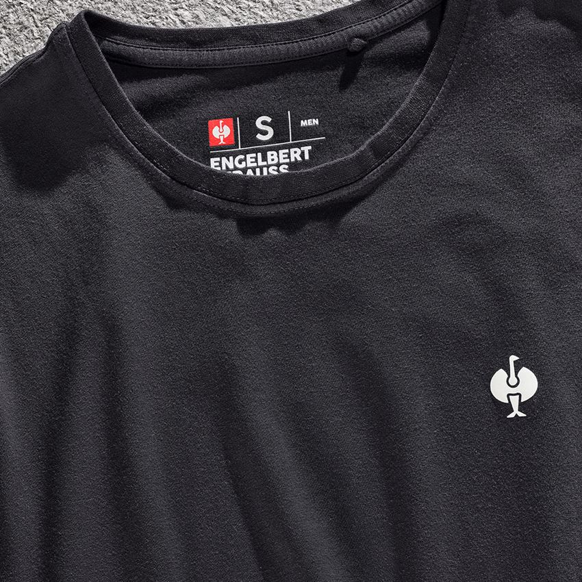 Hauts: T-Shirt e.s.motion ten pure + noir oxyde vintage 2