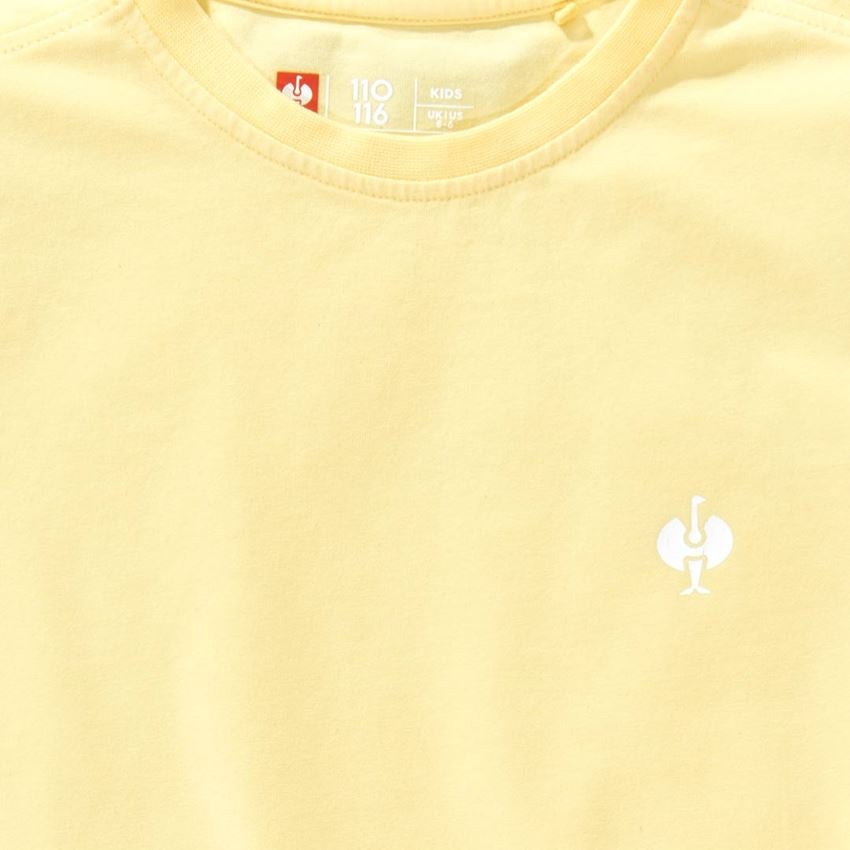 Hauts: T-Shirt e.s.motion ten pure, enfants + jaune clair vintage 2
