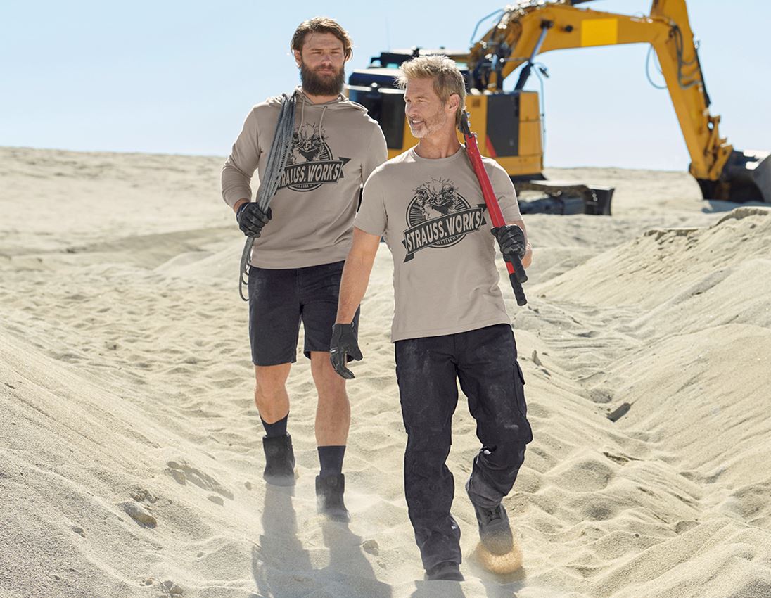 Bovenkleding: T-shirt e.s.iconic works + dolfijngrijs 1