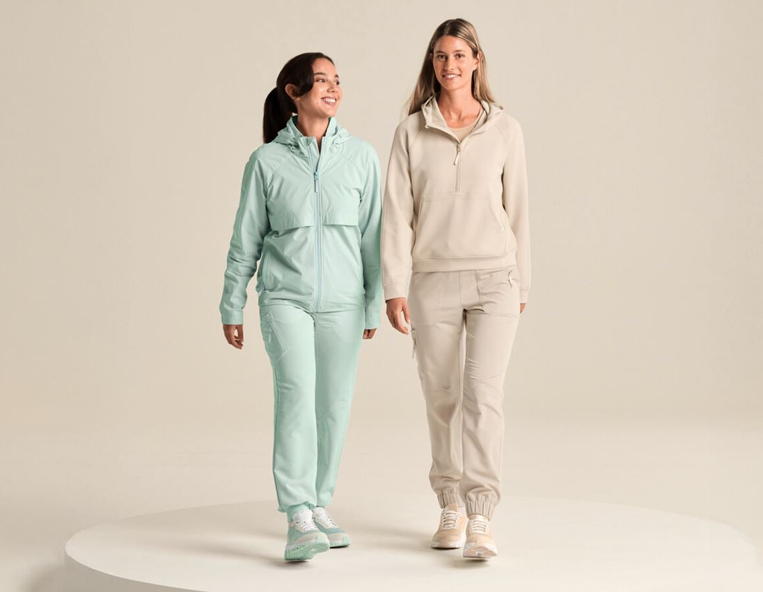 Bovenkleding: Modal-hoody e.s.avida, dames + jurabeige 3