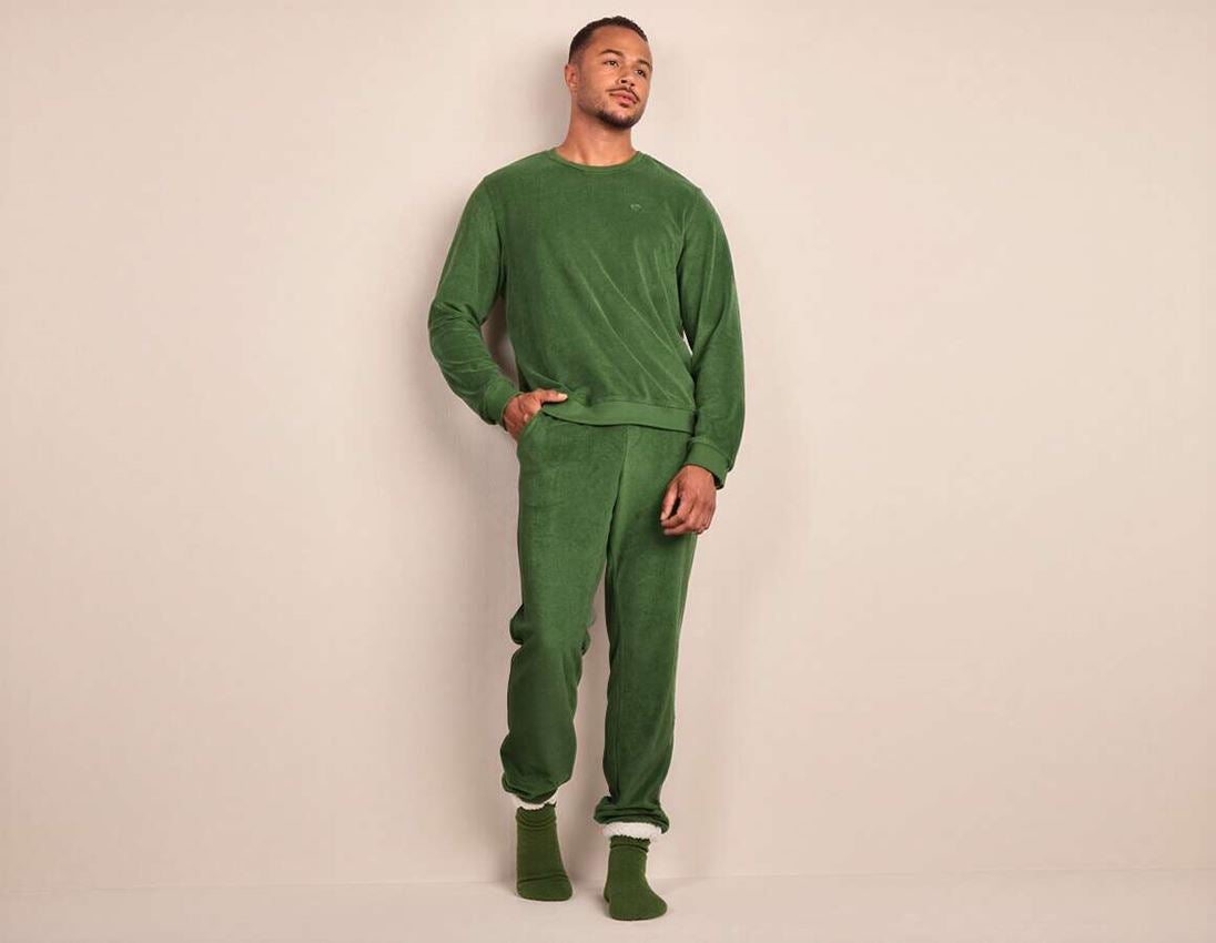 Shirts & Co.: e.s. Sweatshirt Terry + nordicgrün 1