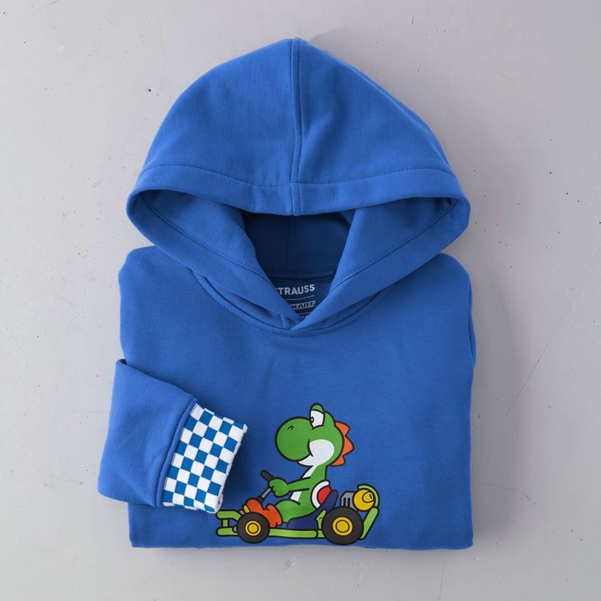 Samenwerkingen: Mario Kart Hoodie-sweatshirt, kinderen + aurorablauw 2