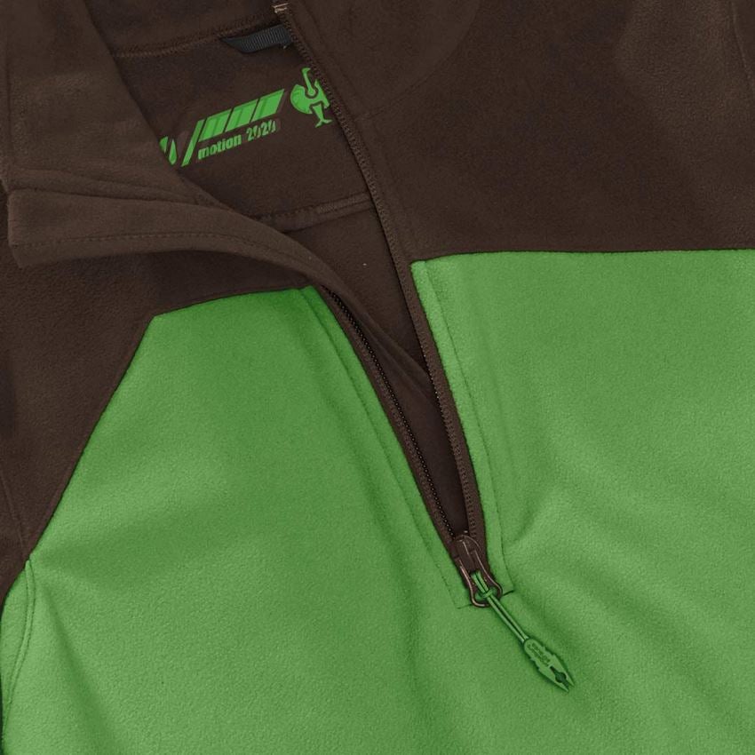 Thèmes: Pull camionneur polaire e.s.motion 2020, femmes + vert d'eau/marron 2