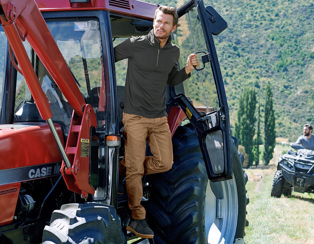 Shirts & Co.: Troyer e.s.vintage + schwarz 1