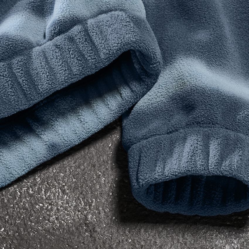 Thèmes: Laine polaire Hoody tie-dye e.s.motion ten, femmes + bleu ardoise/bleu fumée 2