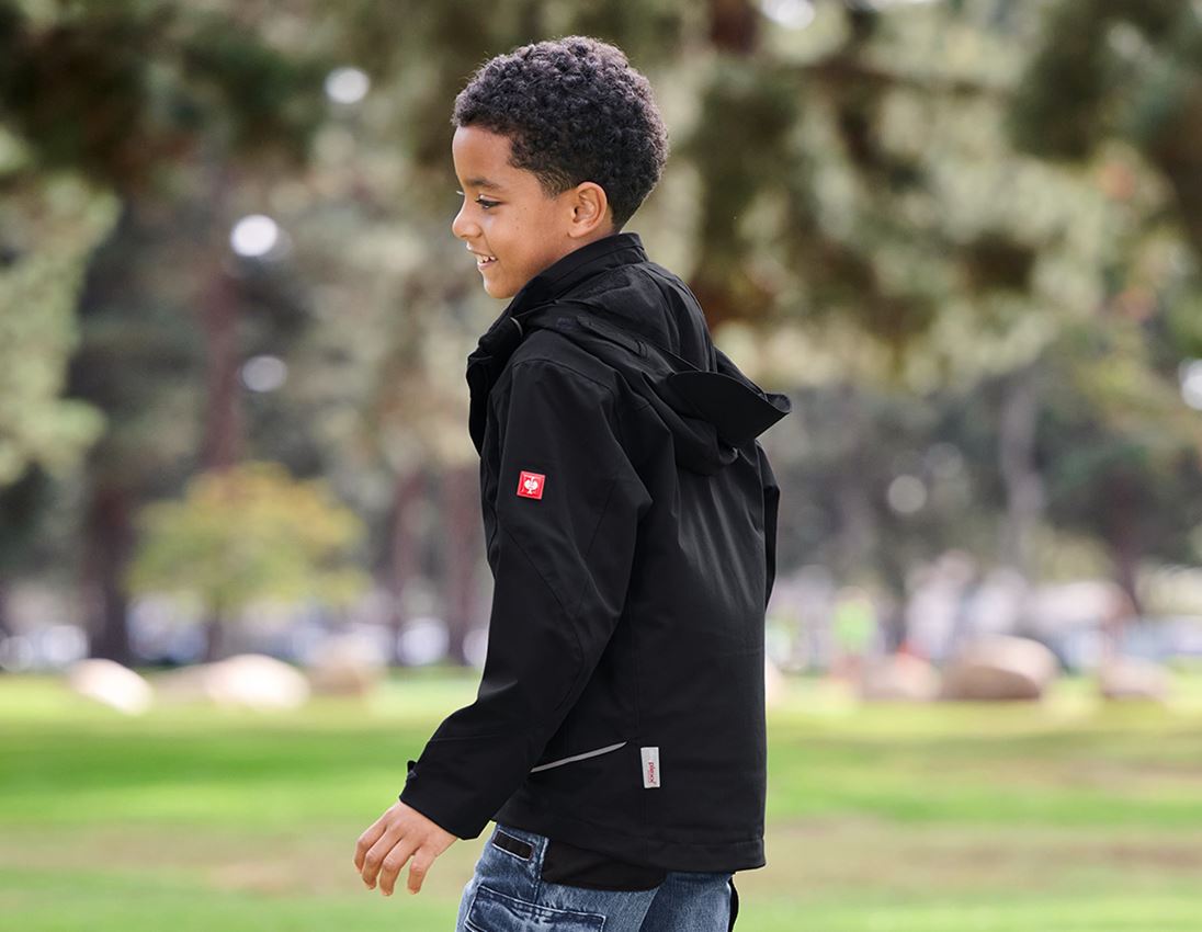 Jacken: 3 in 1 Funktionsjacke e.s.vision, Kinder + schwarz 2