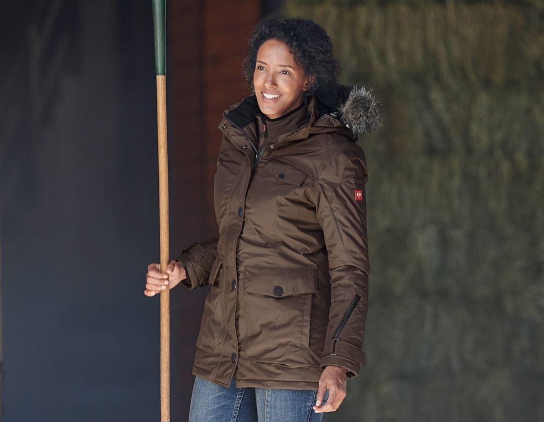 Werkjassen: Winterparka e.s.vision, dames + schors