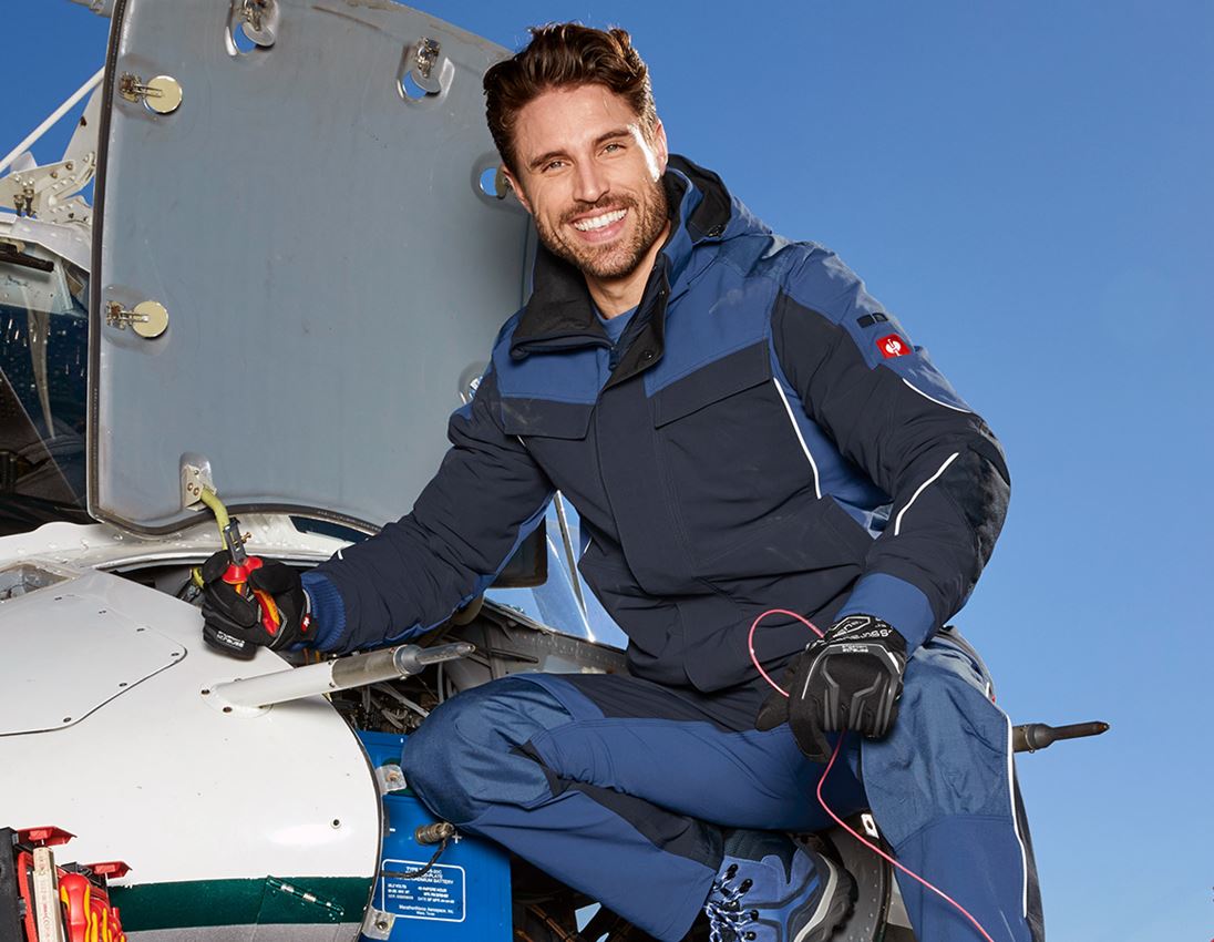 Thèmes: Veste de fonction d'hiver e.s.dynashield + cobalt/pacifique