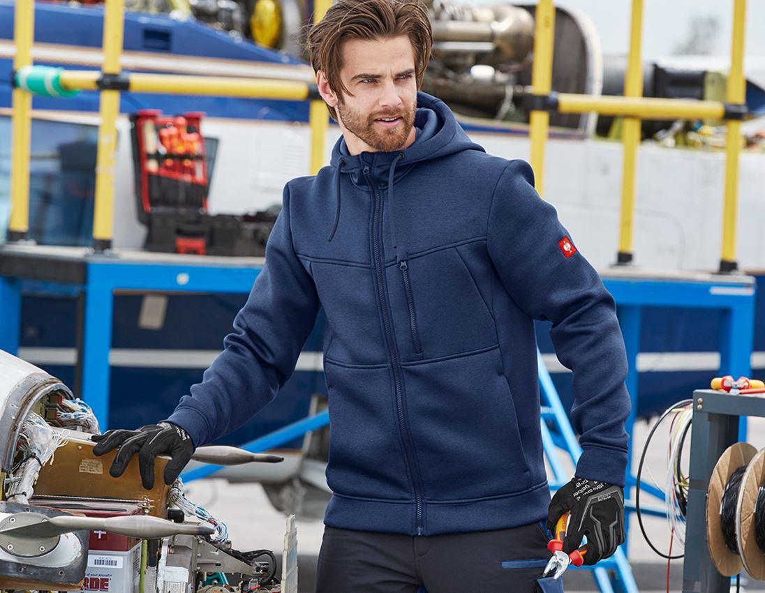 Onderwerpen: Capuchonjack climafoam e.s.dynashield + pacific melange