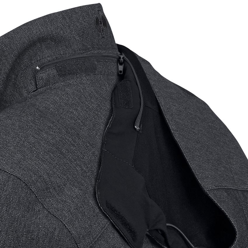 Vestes de travail: Fonct. blouson aviateur d'hiver e.s.motion denim + graphite 2