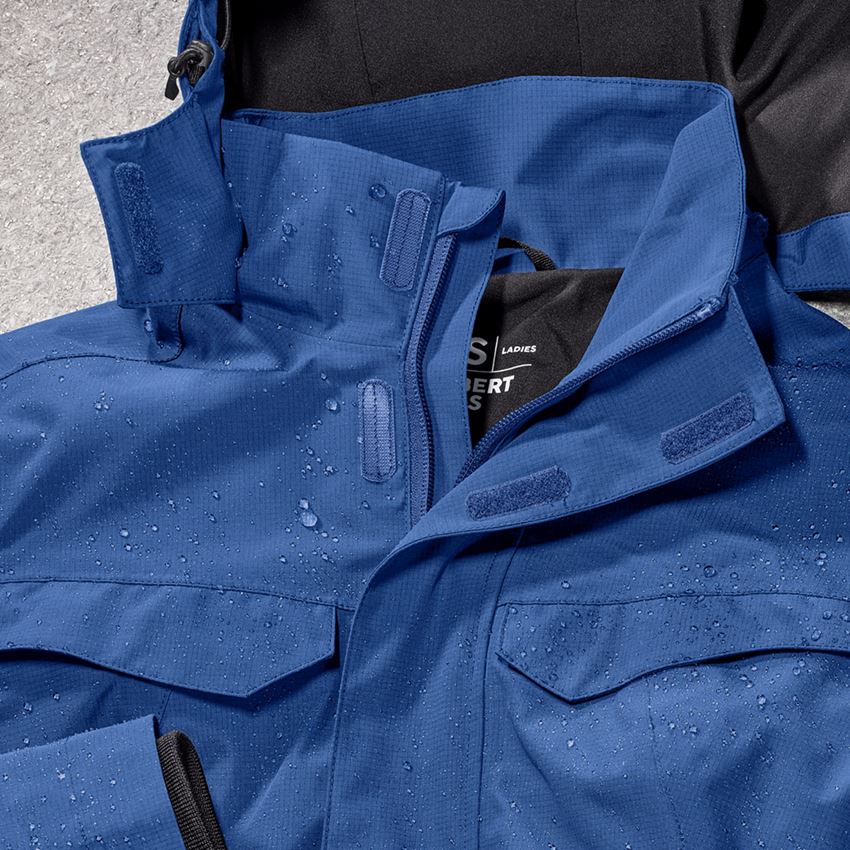 Bekleidung: Regenjacke e.s.concrete, Damen + alkaliblau 2