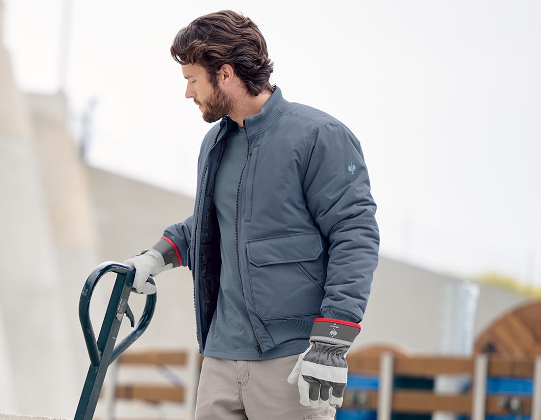 Thèmes: Blouson aviateur e.s.iconic + bleu oxyde 1