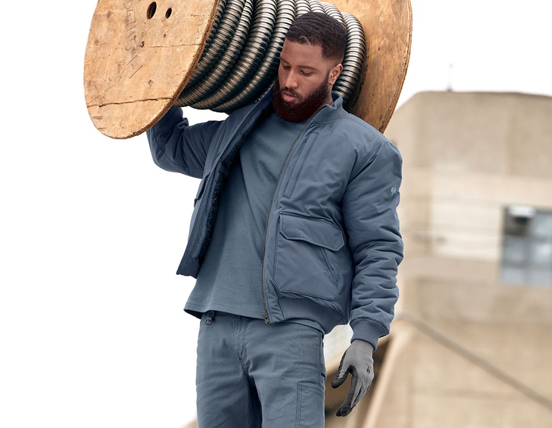 Thèmes: Blouson aviateur e.s.iconic + bleu oxyde 2