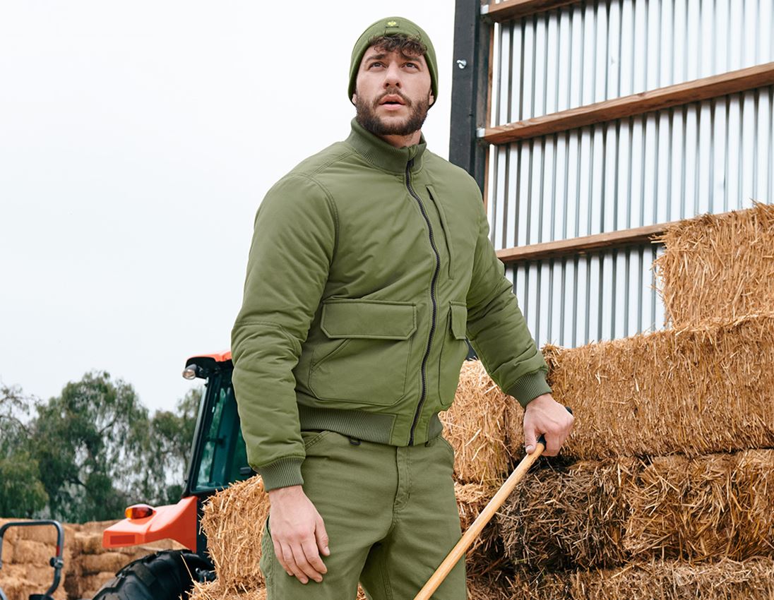 Thèmes: Blouson aviateur e.s.iconic + vert montagne