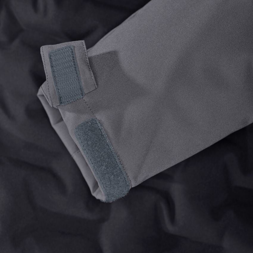 Kleding: e.s. Padded-jack + antraciet/zwart/signaaloranje/signaalgeel 2