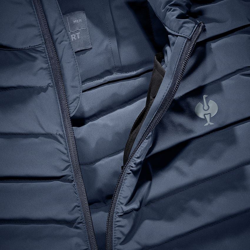 Gilets de travail: Gilet e.s.motion ten + bleu ardoise 2