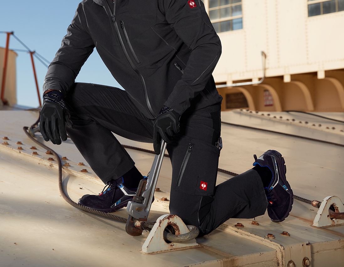 Themen: Cargohose e.s.vision stretch, Herren + schwarz