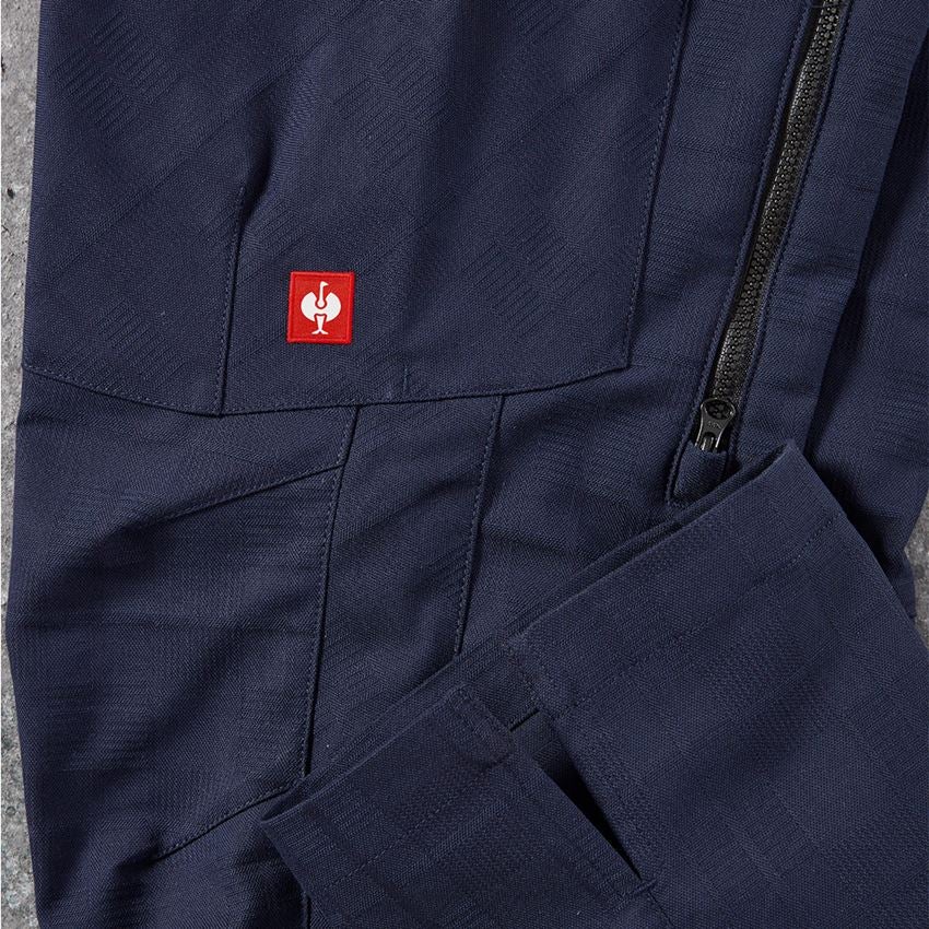 Hosen: e.s. Berufshose pocket, Damen + dunkelblau 2
