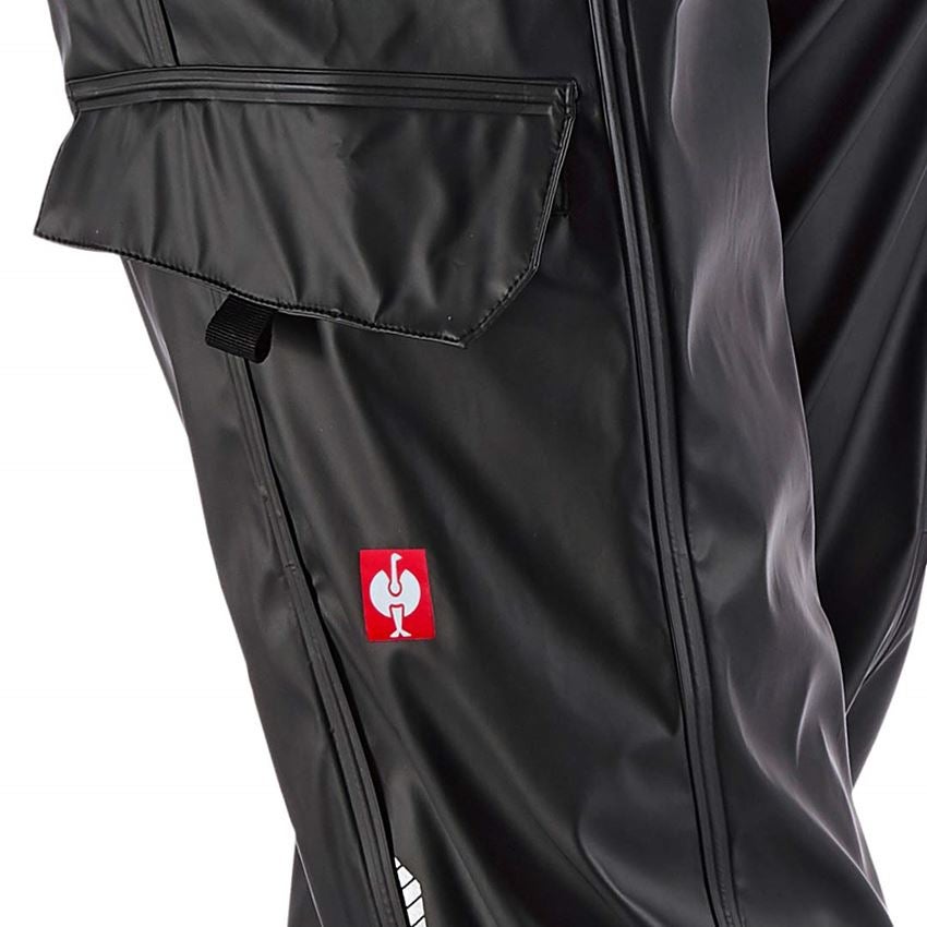 Themen: Regenbundhose e.s.motion 2020 superflex, Damen + schwarz/platin 2