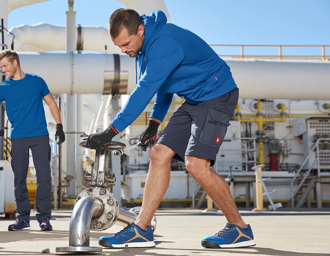 Pantalons de travail: Fonctionnelle short e.s.dynashield solid + pacifique 3