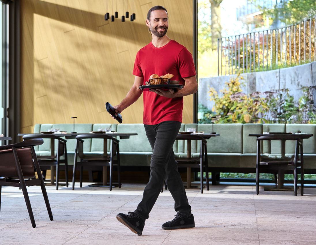 Pantalons de travail: e.s. Jeans à 5 poches jog-denim + blackwashed 1