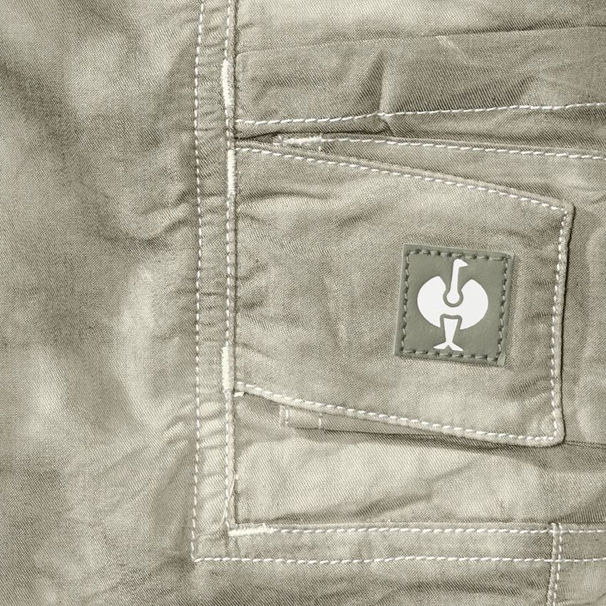 Shorts: Cargoshort e.s.motion ten Sommer, Kinder + moorgrün vintage 2