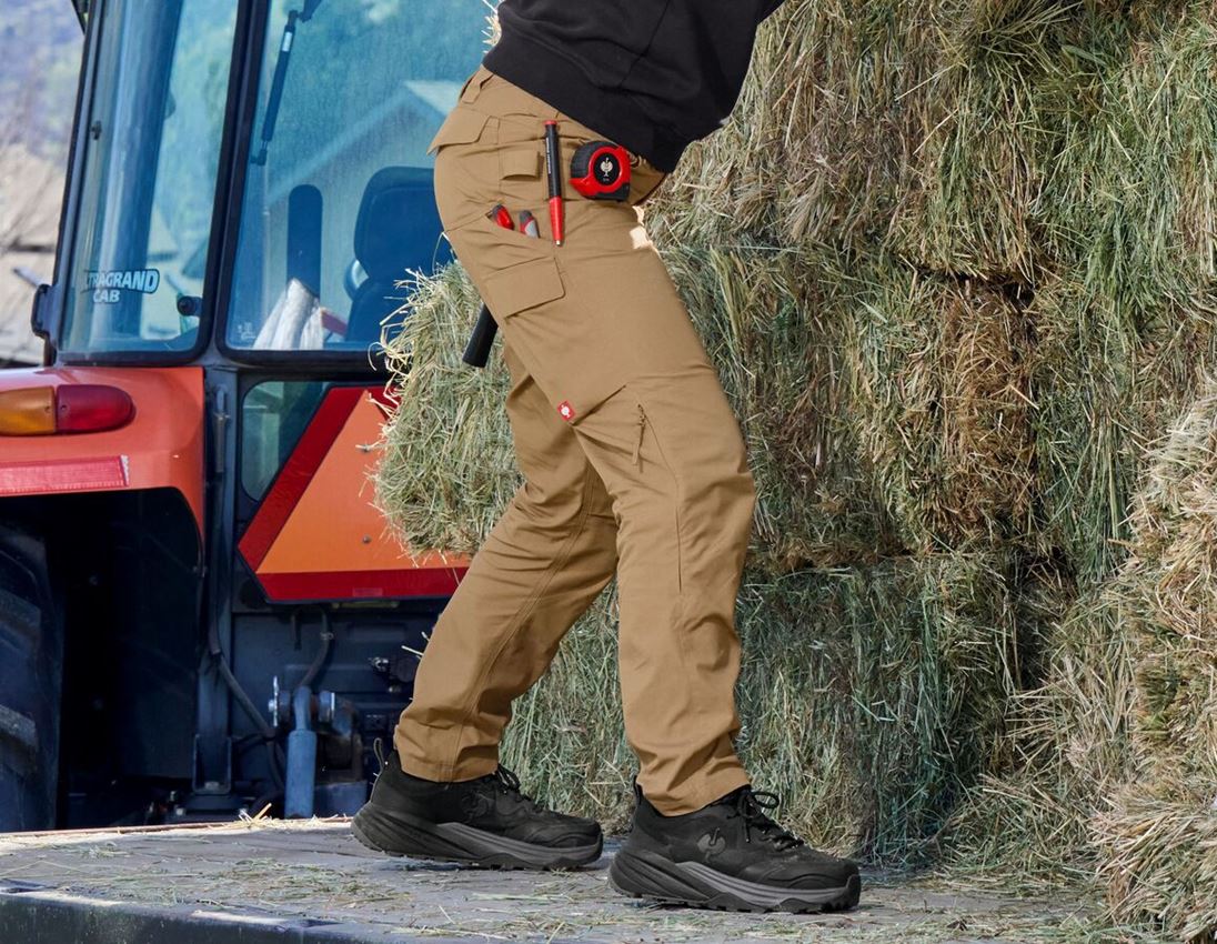 Hosen: Bundhose e.s.e:pic ripstop, Damen + mandelbraun 3