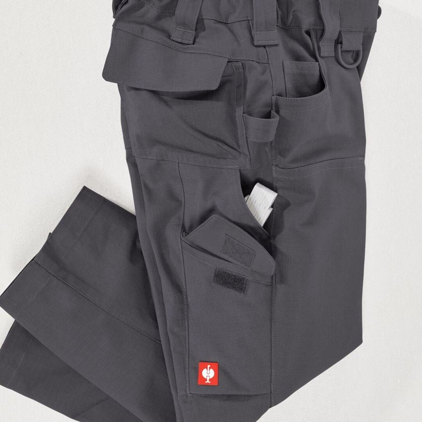 Pantalons: Double Front pantalon e.s.e:pic ripstop, enfants + gris carbone 2