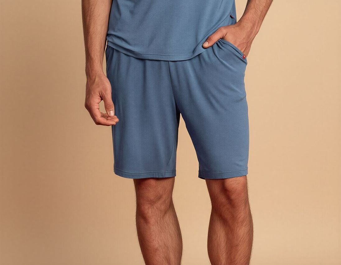 Accessoires: e.s. Modal Pyjama Short + nordicblau