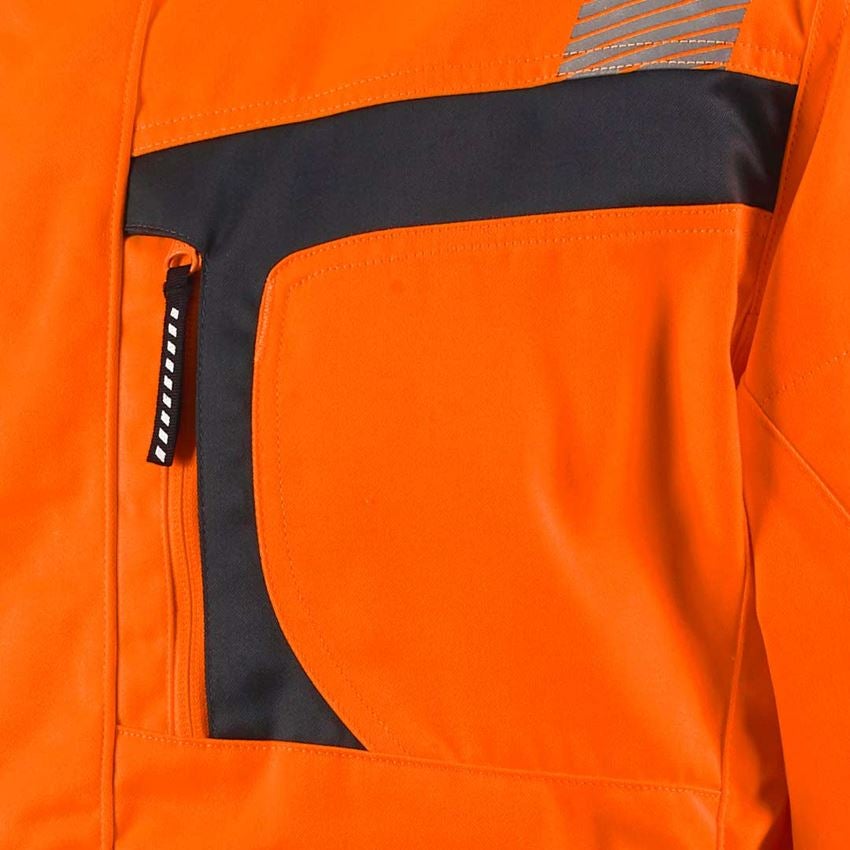 Vestes de travail: Veste de signalisation e.s.motion + orange fluo/anthracite 2