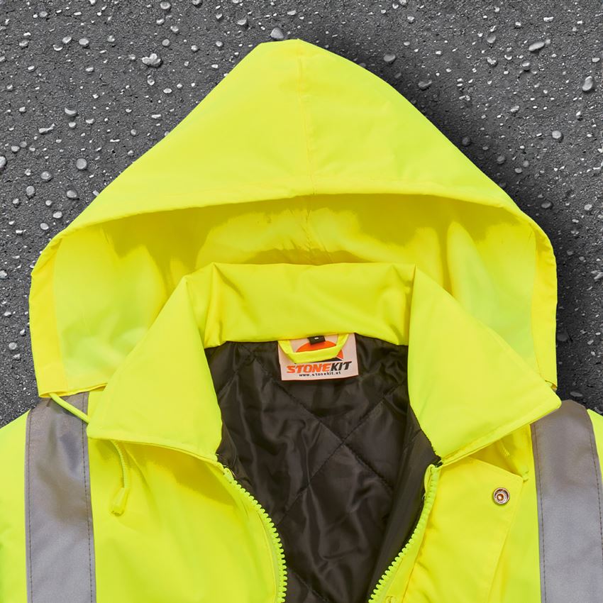Thèmes: STONEKIT Blouson aviateur de signalisation + jaune fluo 2