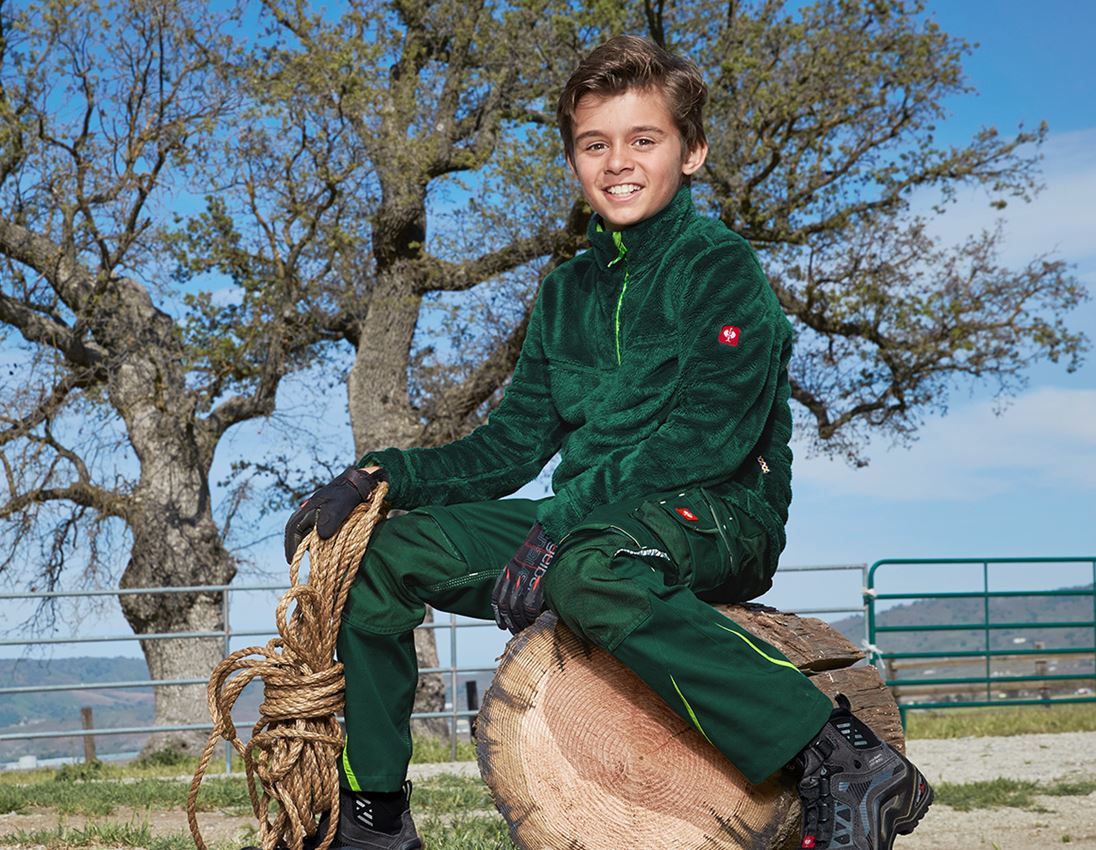 Hosen: Bundhose e.s.motion 2020, Kinder + grün/seegrün 1