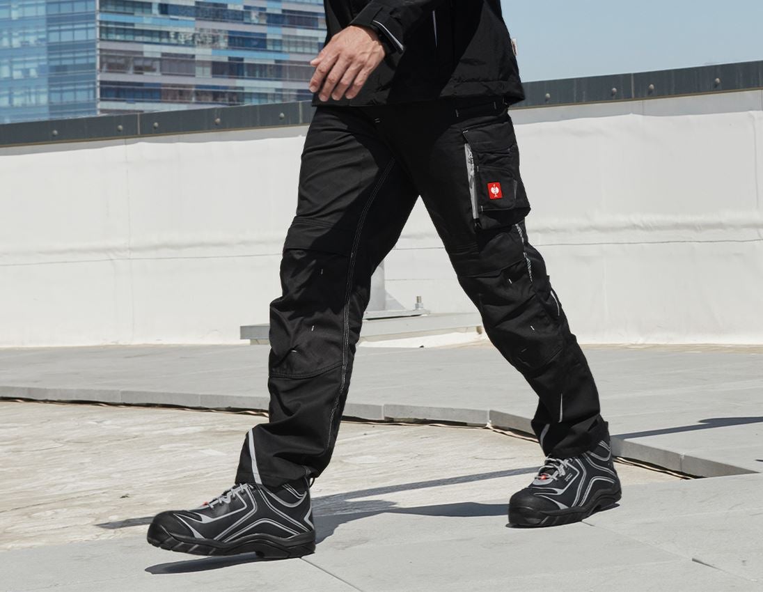 Hosen: Bundhose e.s.motion 2020 + schwarz/platin 6