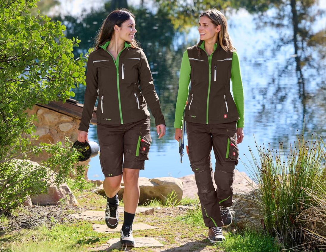 Elektroinstallateure | Elektriker | Elektrotechniker: Damenhose e.s.motion 2020 + kastanie/seegrün 4