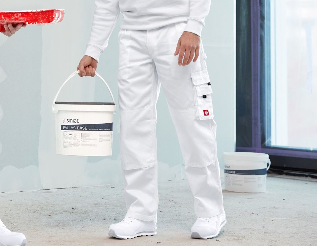 Werkbroeken: Werkbroek e.s.classic + wit