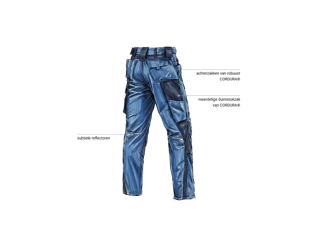 Onderwerpen: Werkbroek e.s.motion + kobalt/pacific 2